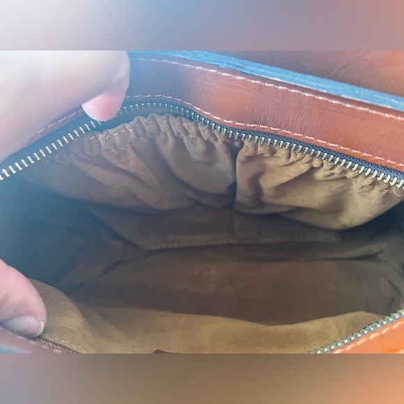 Patricia Nash Rosina Leather Cutout Tooled Shoulder Bag - Picture 14 of 16